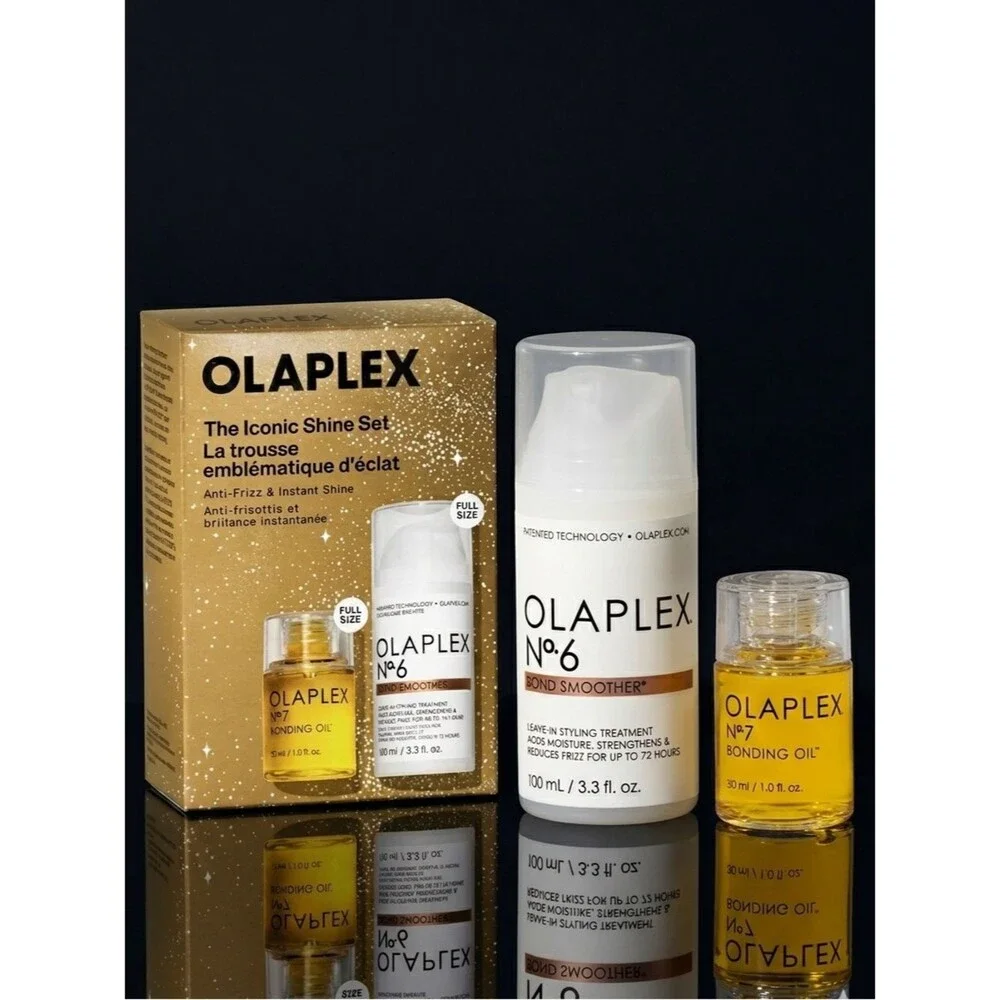 Olaplex Iconic Shine Hair Care Set - No. 6, No. 7 & No. 8 Treatment Kit NIB - Picture 2 of 8